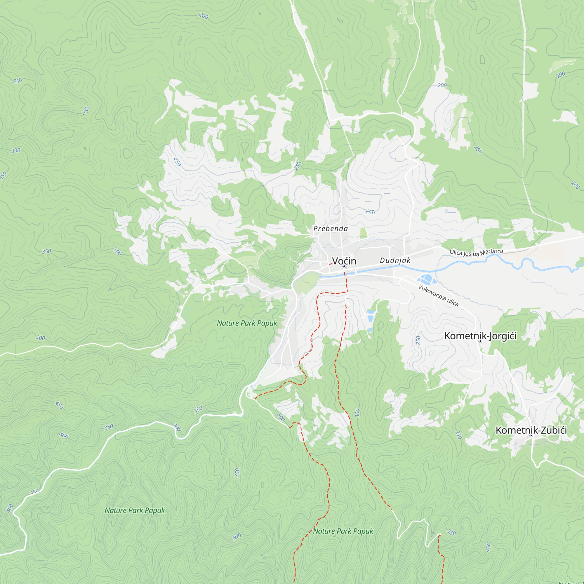 Geo info centar map