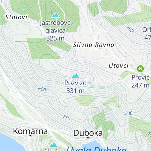 Map of Pozvizd