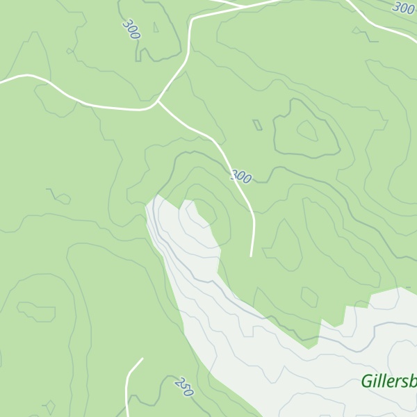 Map of Gillersberget