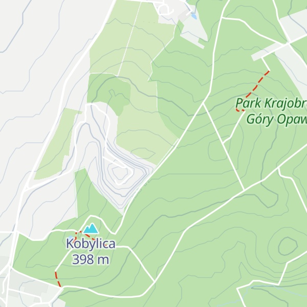 Map of Zajęcza Kępa