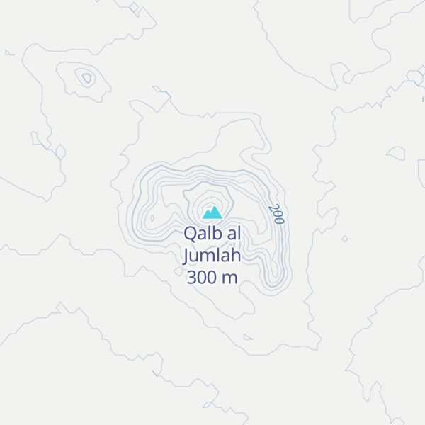 Map of Qalb al Jumlah