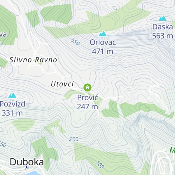 Map of Prović
