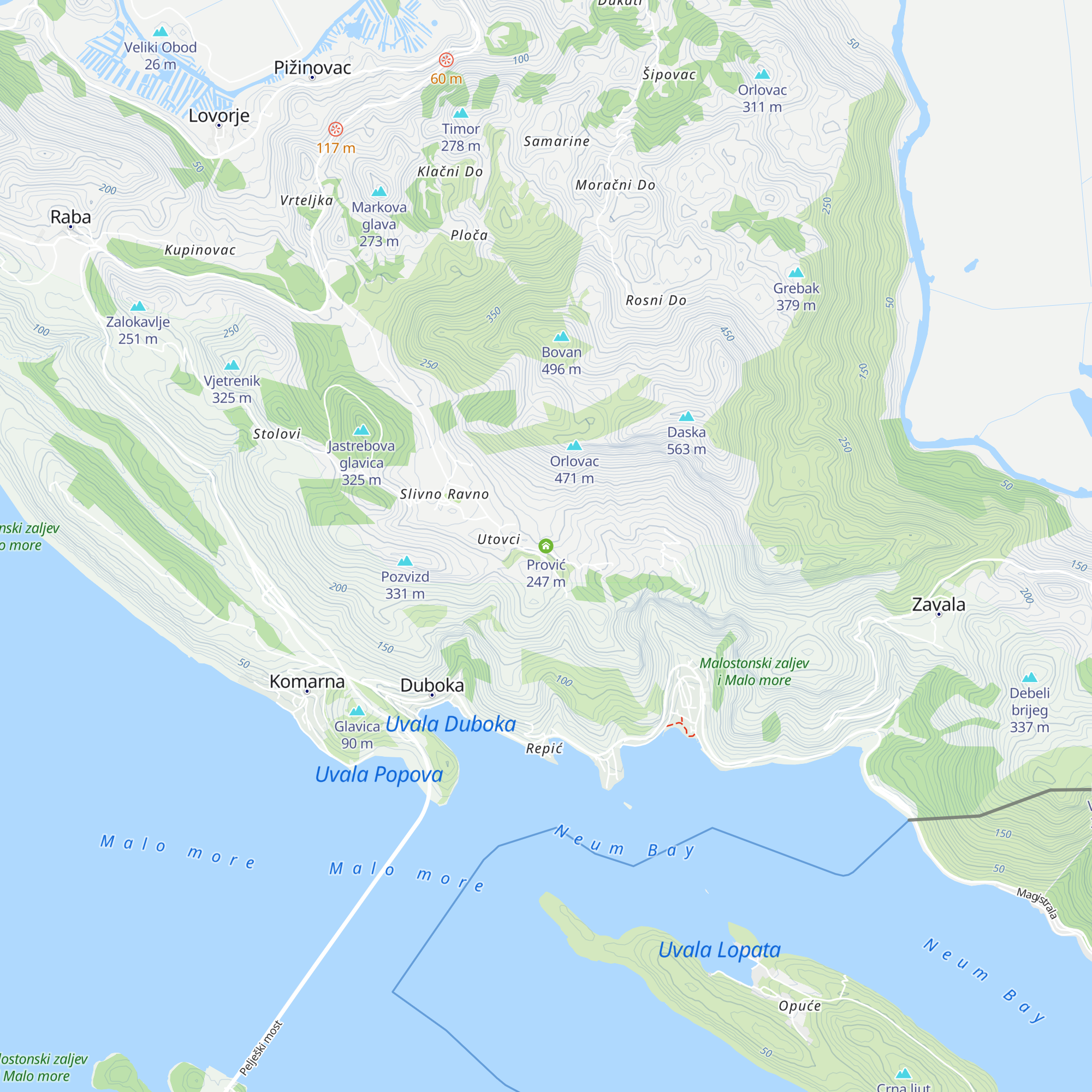Prović map