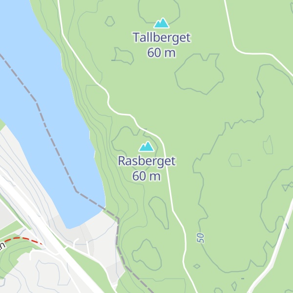 Map of Rasberget