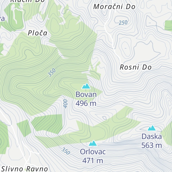 Map of Bovan