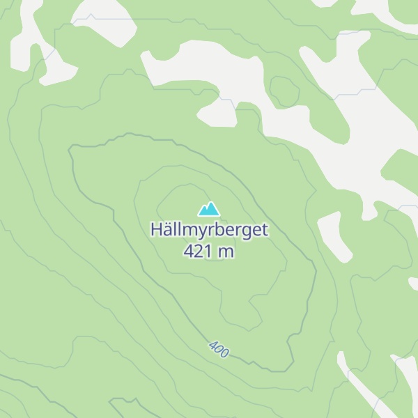Map of Hällmyrberget