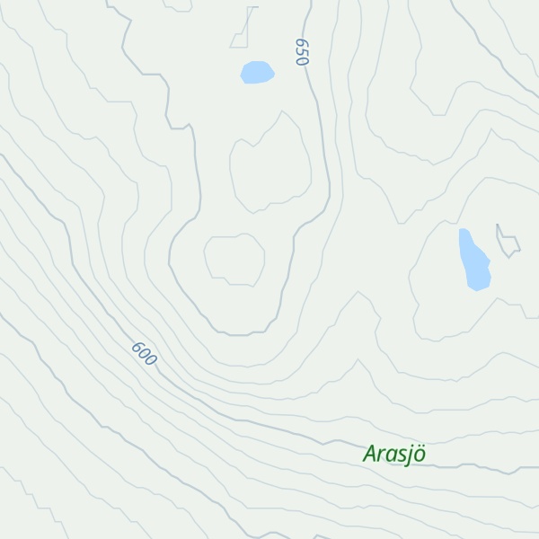 Map of Oxberget