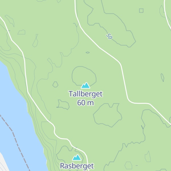 Map of Tallberget