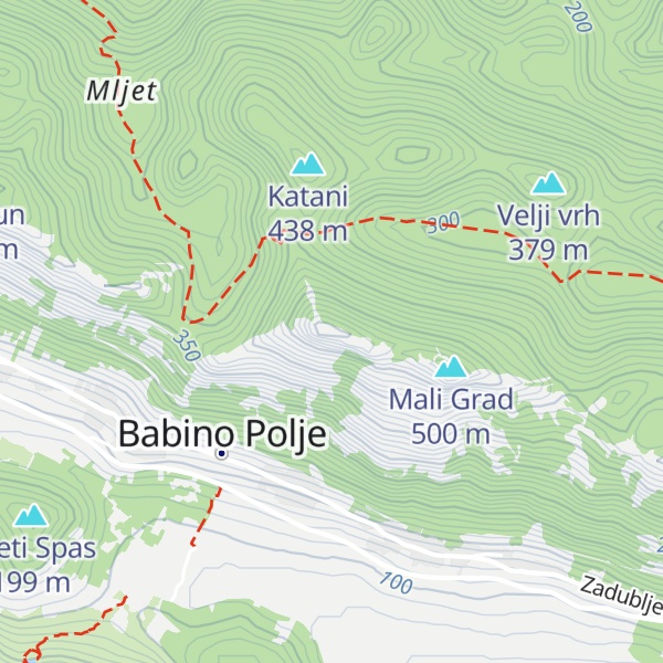 Map of Veliki Grad