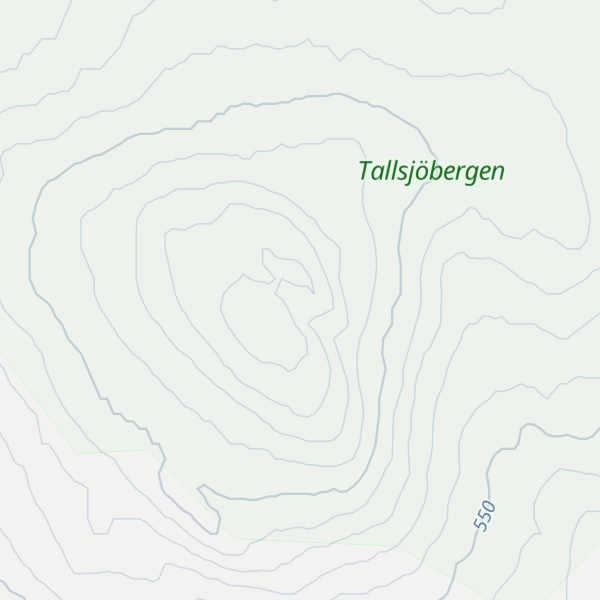 Map of Södra Tallsjöberget