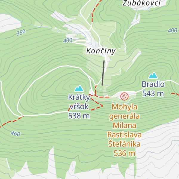 Map of Café Milánek