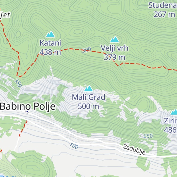 Map of Mali Grad