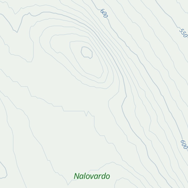 Map of Björnknösen