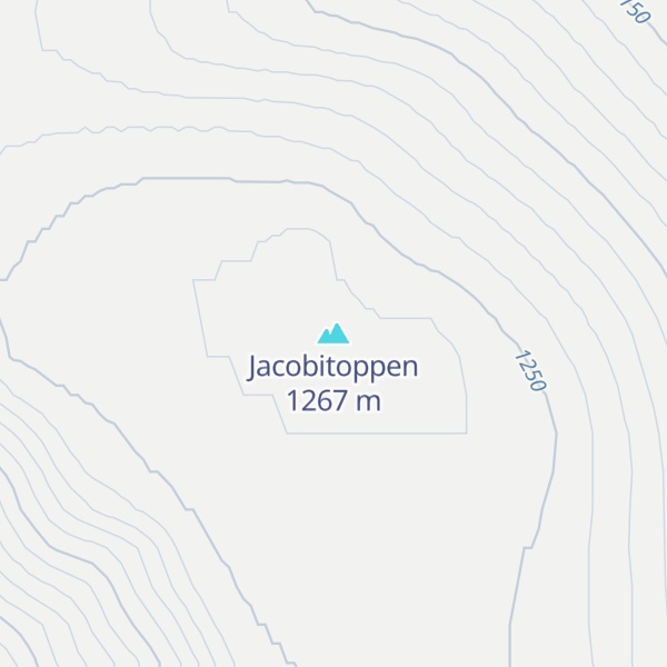Map of Jacobitoppen
