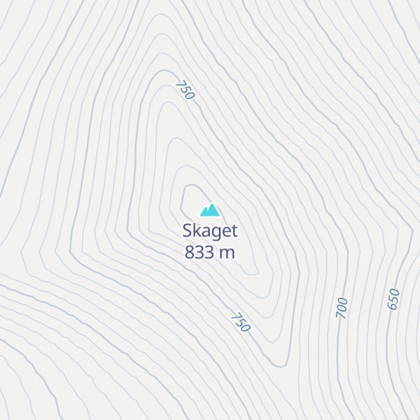 Map of Skaget