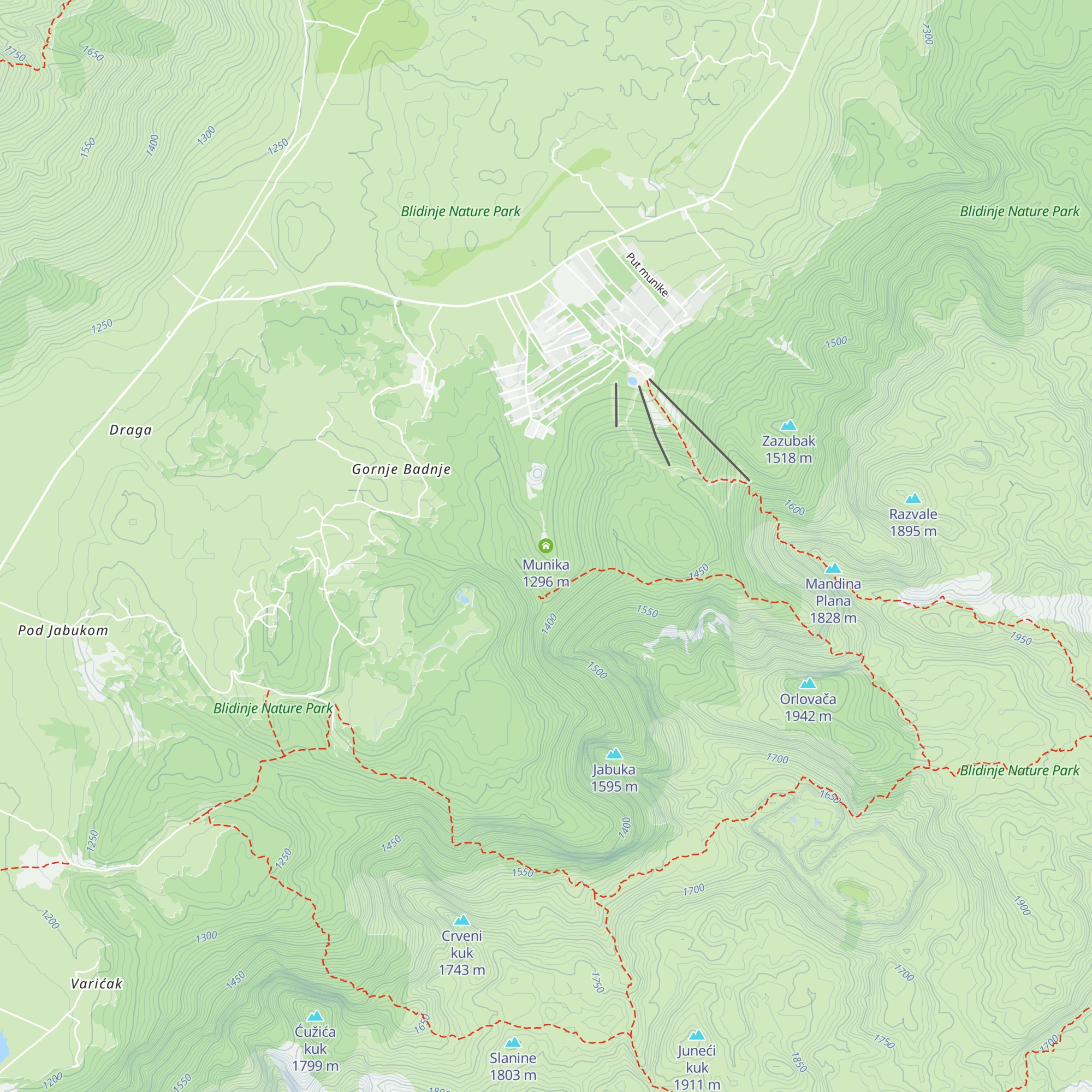 Munika map