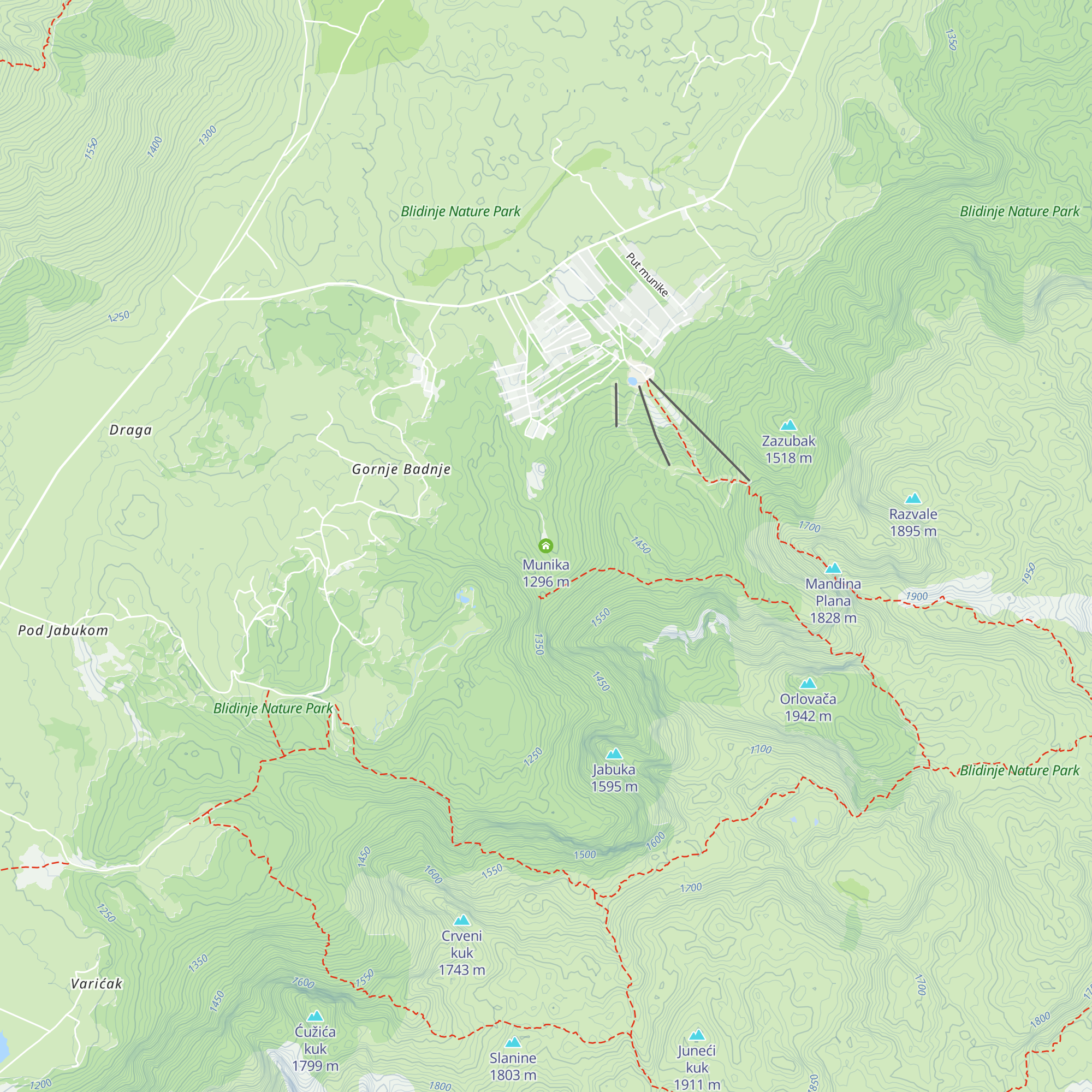 Munika map