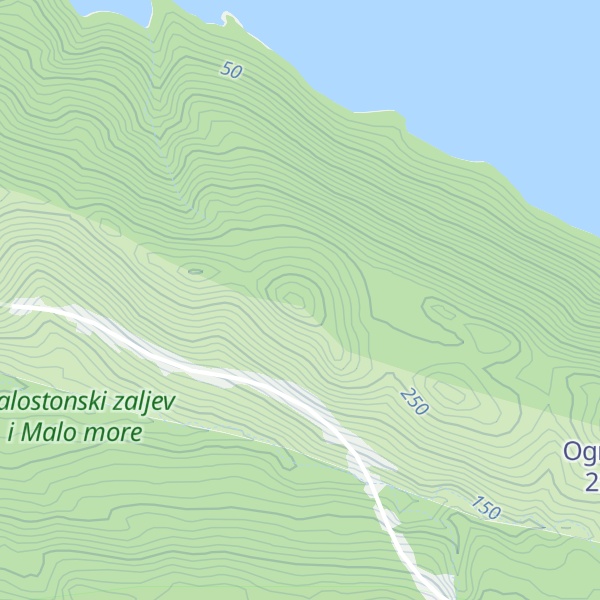 Map of Kobinja glava