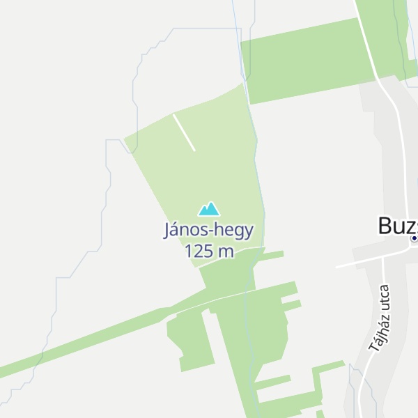Map of János-hegy