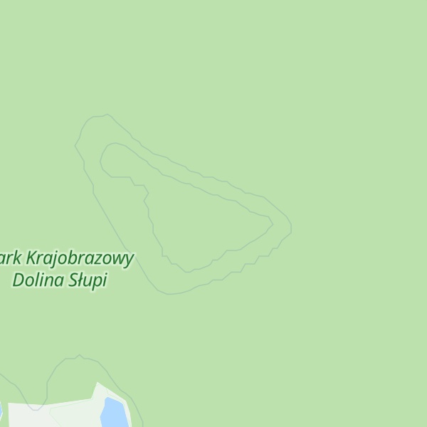 Map of Dzika Góra