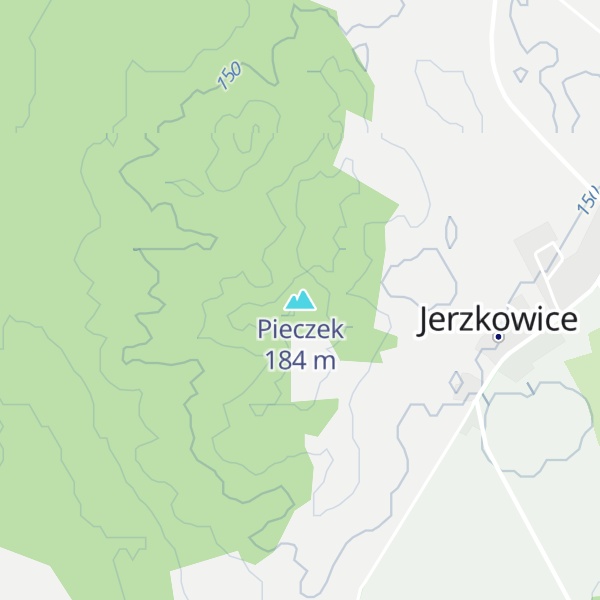 Map of Pieczek