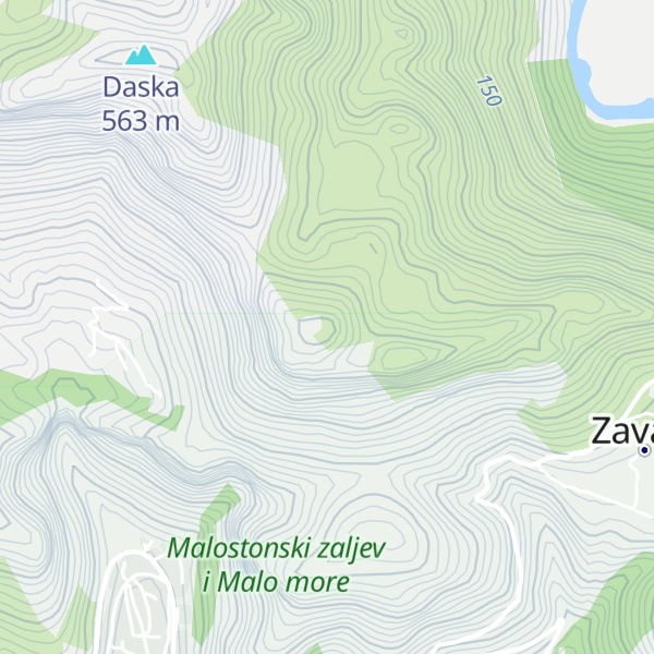 Map of Smrdan Grad