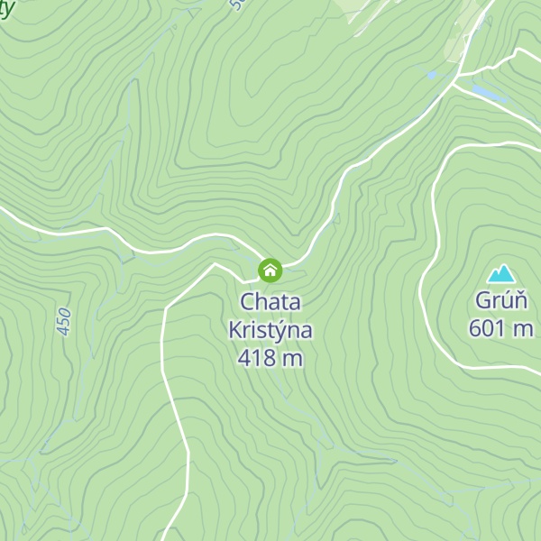 Map of Chata Kristýna