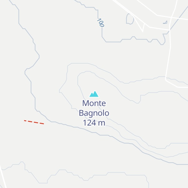 Map of Monte Bagnolo