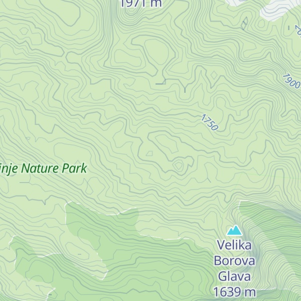 Map of Crne Rupe