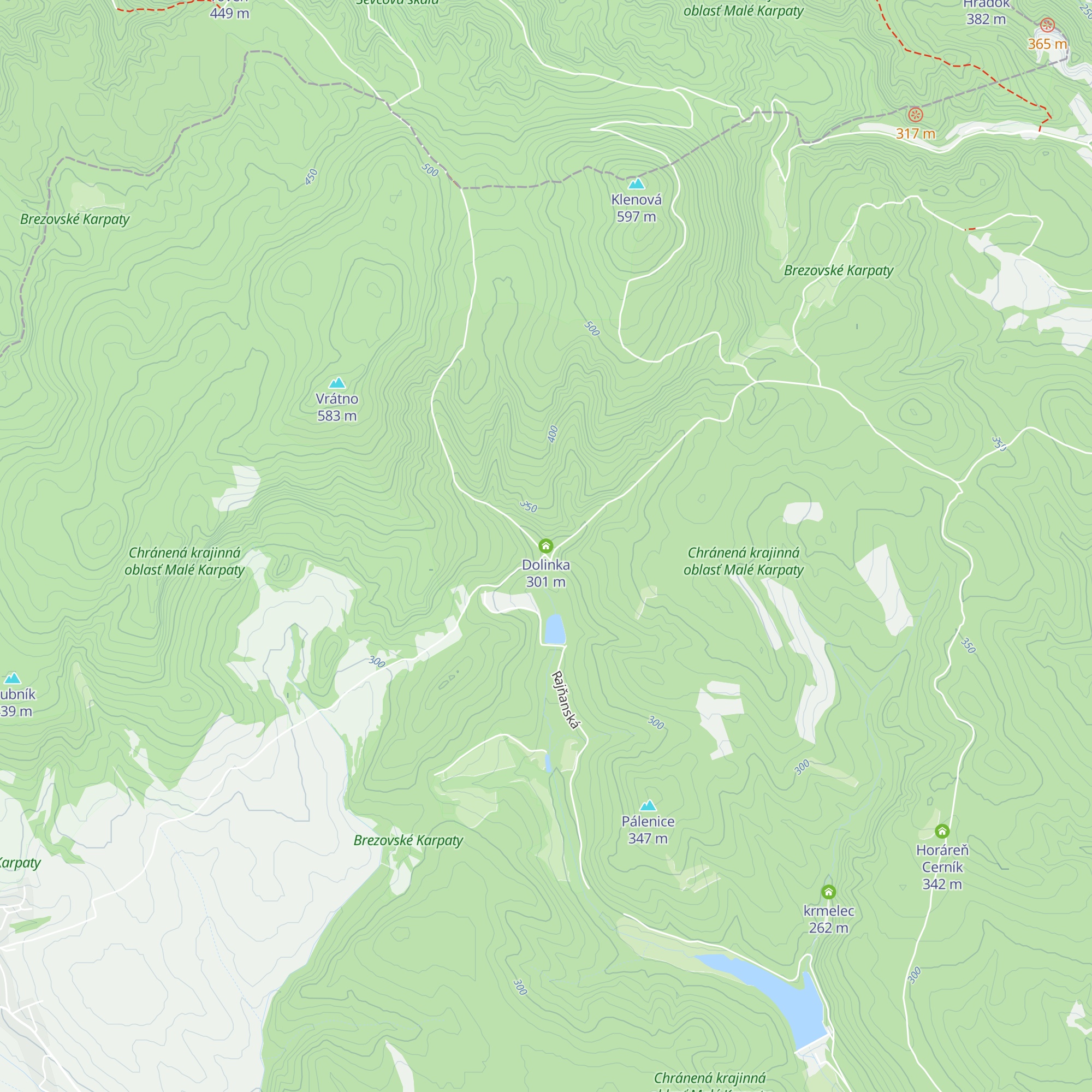 Dolinka map