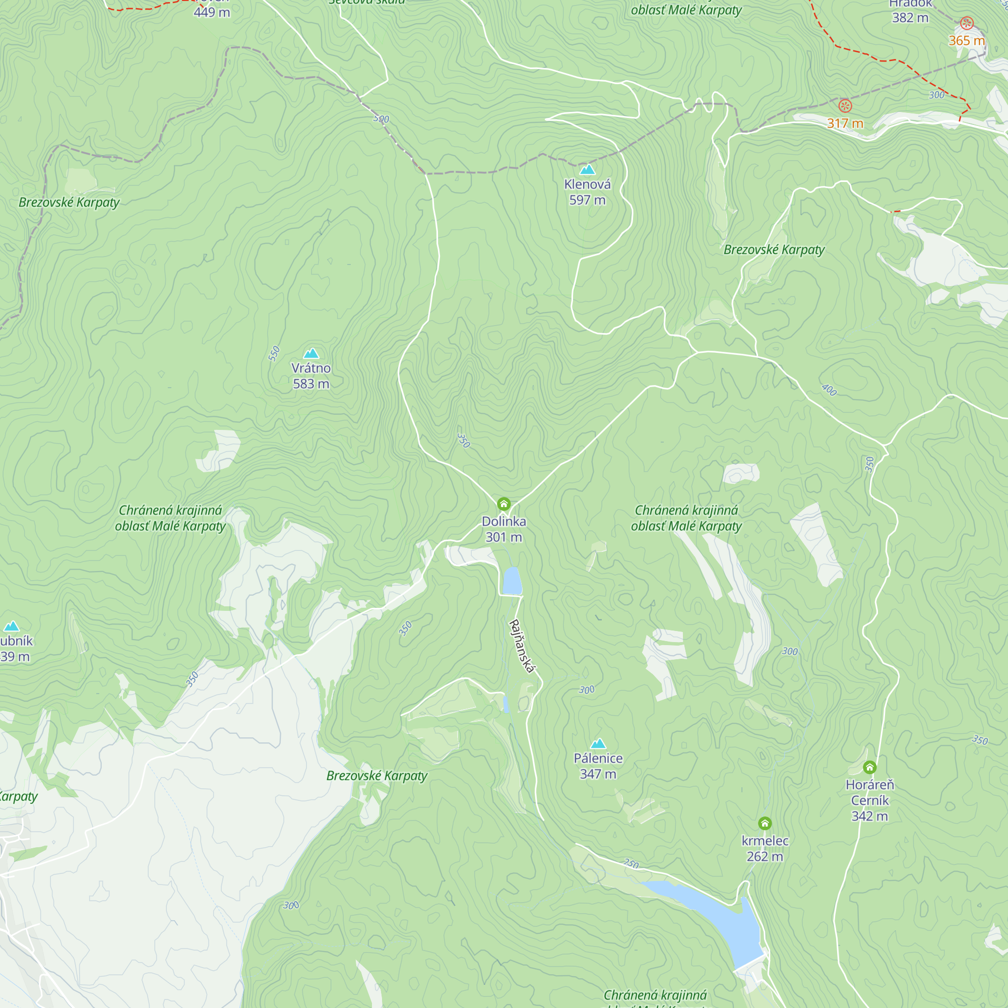 Dolinka map