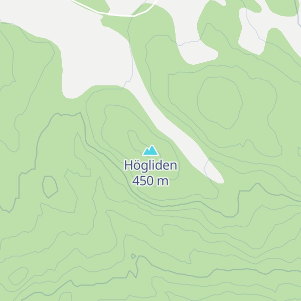 Map of Högliden