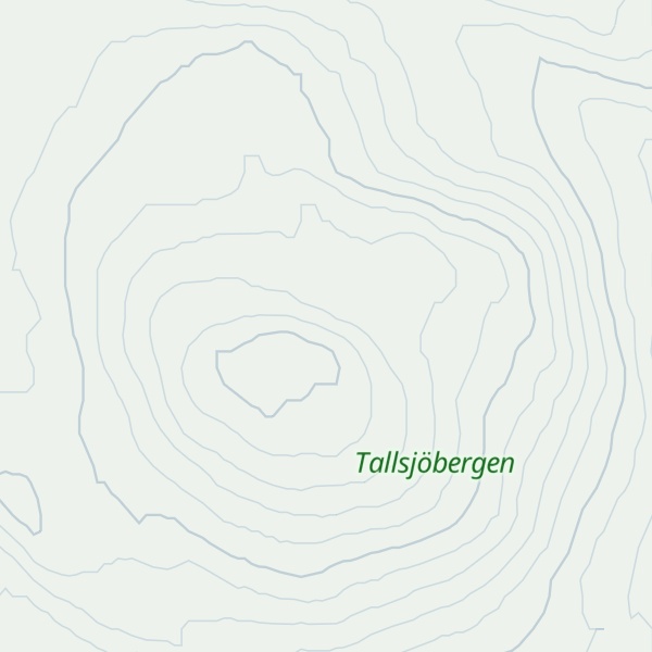 Map of Norra Tallsjöberget