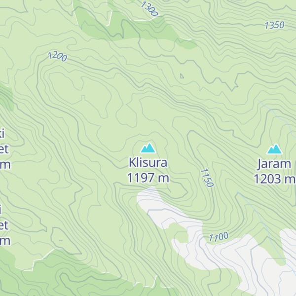 Map of Klisura