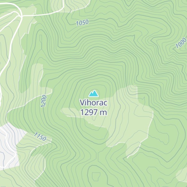 Map of Vihorac