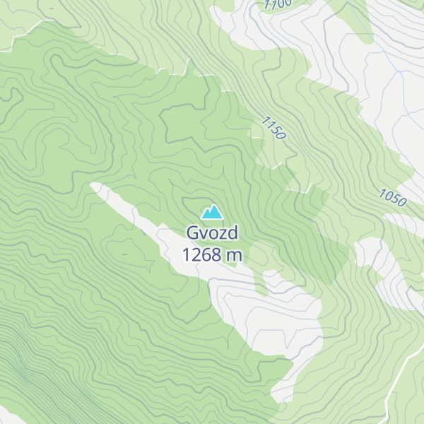Map of Gvozd
