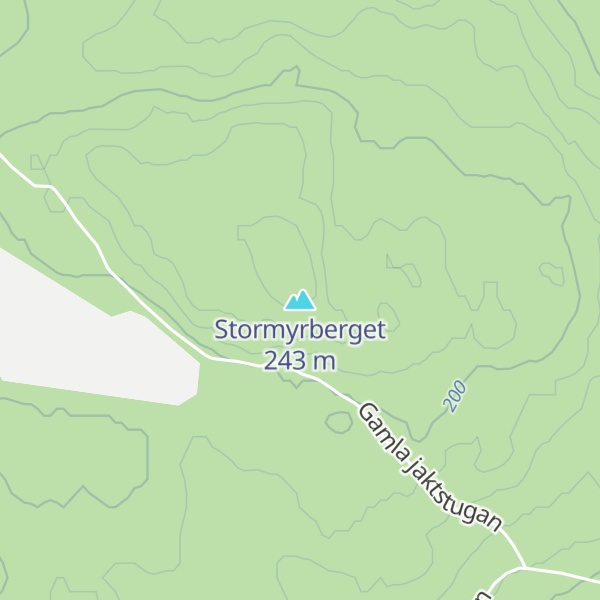 Map of Stormyrberget