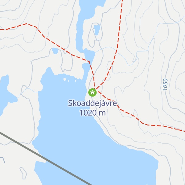 Map of Skoaddejávre