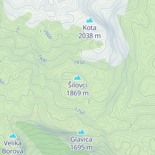 Map of Šilovci