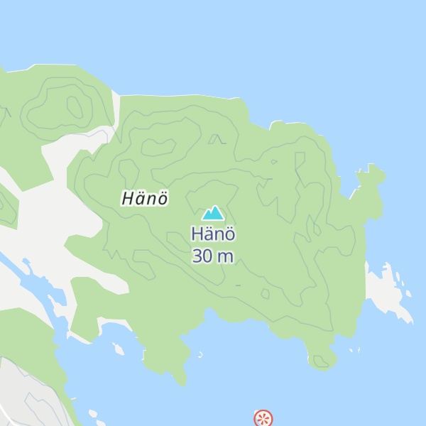 Map of Hänö
