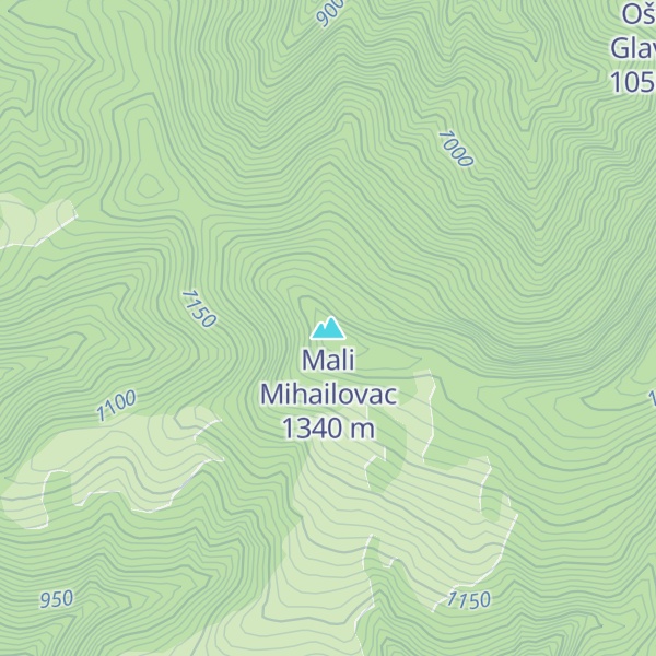 Map of Mali Mihailovac