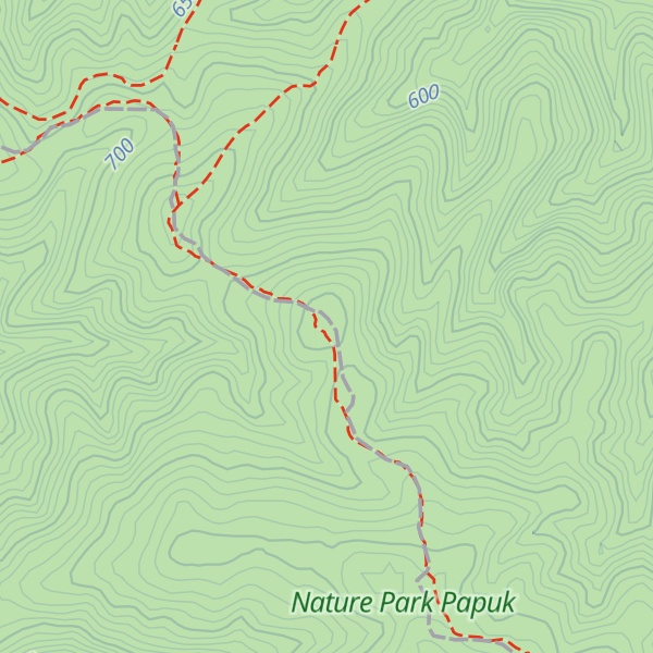 Map of Visoki vrh