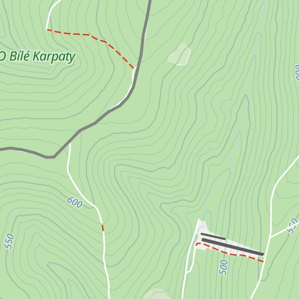 Map of Poľovnícka chata