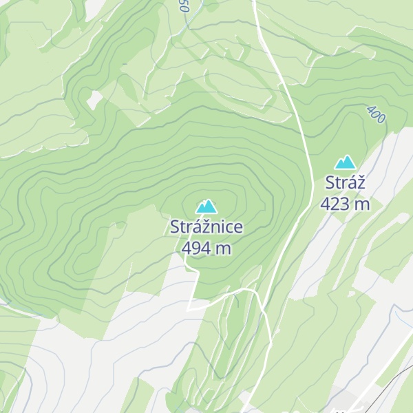 Map of Strážnice