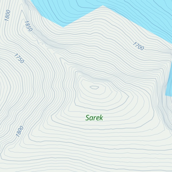 Map of Bårddetjåhkkå