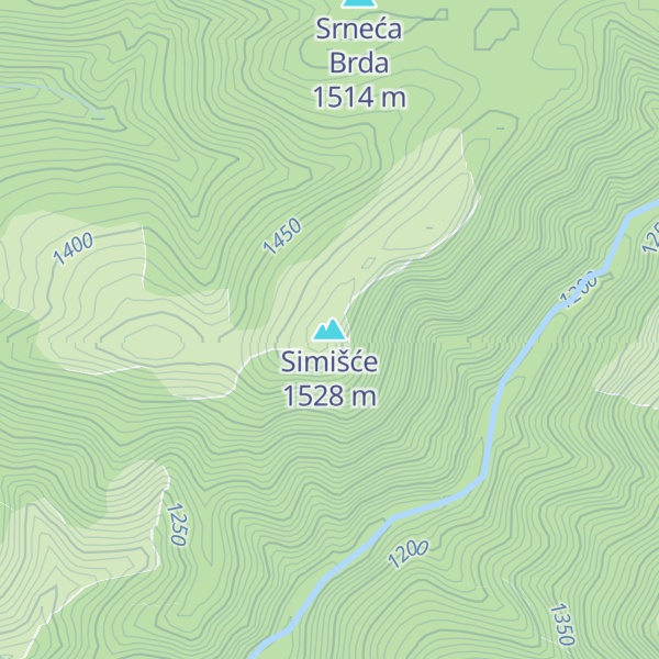 Map of Simišće
