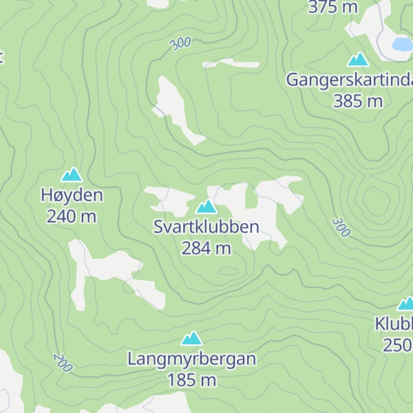 Map of Svartklubben