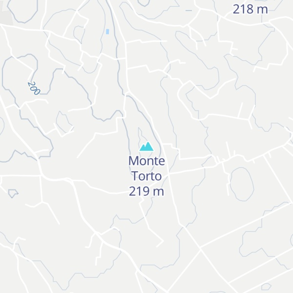 Map of Monte Torto