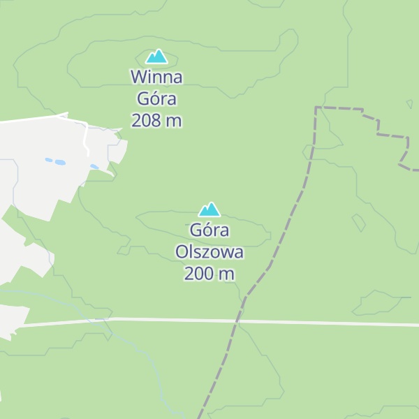 Map of Góra Olszowa