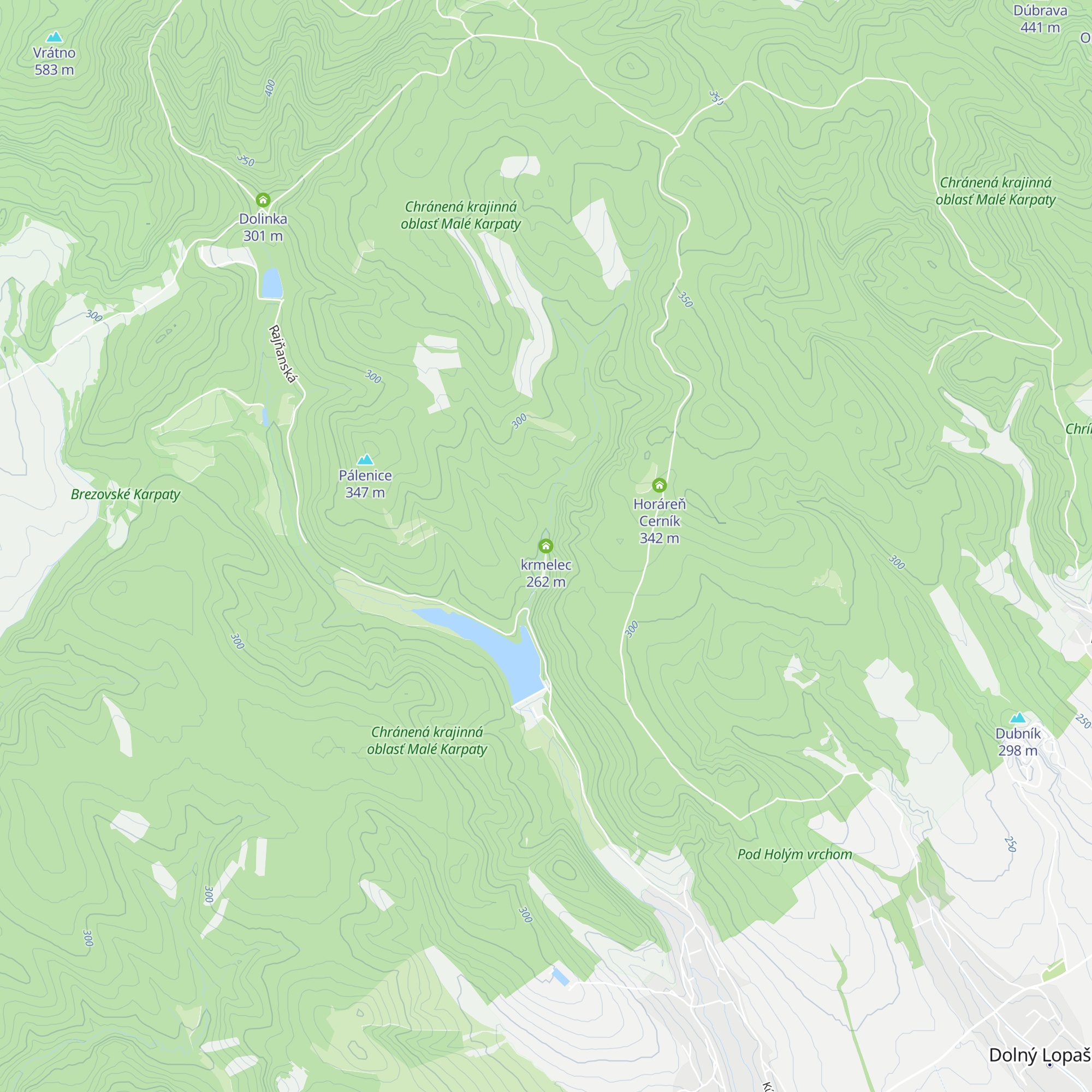 krmelec map